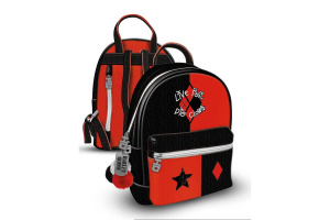 plecak SUICIDE SQUAD - HARLEY QUINN - LIVE FAST DIE CLOWN