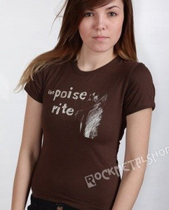 bluzka damska THE POISE RITE - THE POISE RITE (brązowa)
