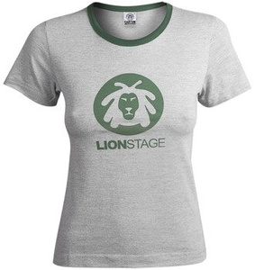 bluzka damska LION STAGE szary melanż