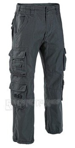 spodnie bojówki PURE VINTAGE Anthracite