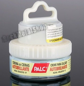 samopołyskowy krem z aplikatorem PALC kolor jasny błękit (pa01)