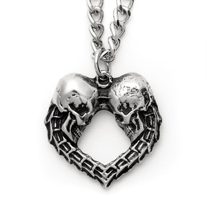 wisior + łańcuch SKULL