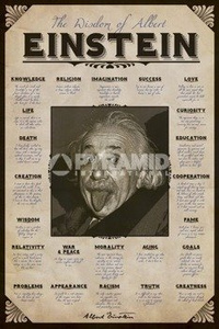 plakat ALBERT EINSTEIN - QUOTES