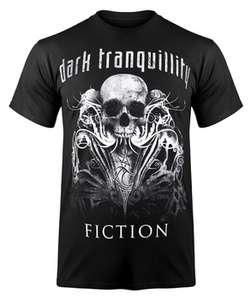 koszulka DARK TRANQUILLITY - FICTION - SKULL