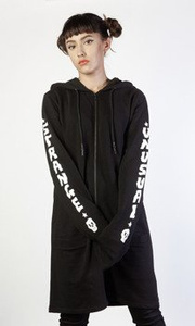 bluza DISTURBIA - LYDIA UNISEX rozpinana, z kapturem