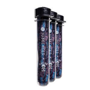 sznurowadła TUBELACES - BLUBERRY KUSH (130 cm)