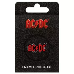 przypinka pin AC/DC - LOGO enamel