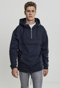 bluza SWEAT PULL OVER HOODY navy, kangurka z kapturem