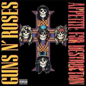 GUNS N' ROSES: APPETITE FOR DESTRUCTION (LP VINYL)