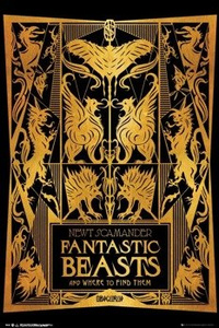 plakat FANTASTIC BEASTS 2 - BOOK COVER