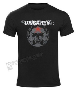 koszulka UNEARTH - GREY SKULL