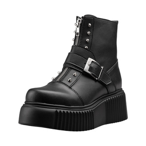 botki damskie ALTERCORE czarne (DENEB VEGAN BLACK)