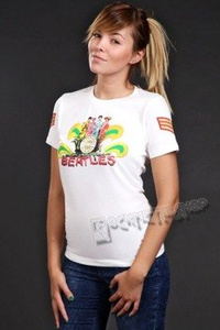 bluzka damska THE BEATLES - SGT. PEPPER'S NAKED