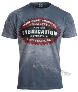 koszulka WEST COAST CHOPPERS - PANHEAD vintage blue