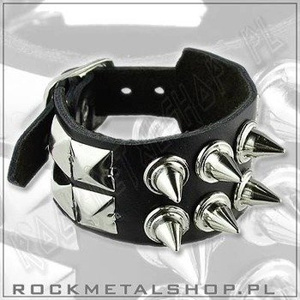 pieszczocha 2-rzędowa z ćwiekami SPIKE+PYRAMID