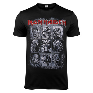 koszulka IRON MAIDEN - 9 EDDIES czarna
