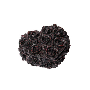 szkatułka ROSE HEART black