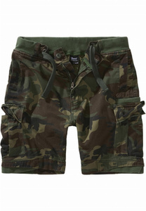 spodnie bojówki krótkie PECKHAM VINTAGE - WOODLAND