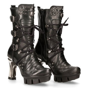 buty damskie ITALI NEGRO, NOMADA NEGRO, NEOPUNK ACERO [NEOPUNK004-S1]