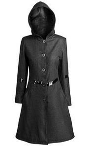 płaszcz damski AMENOMEN - GOTHIC, z ktapturem