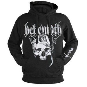 bluza BEHEMOTH - SKULL, kangurka z kapturem