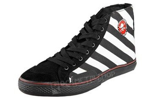 buty DRAVEN - DP ALCATRAZ HIGH black/white