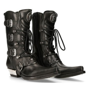 buty NEW ROCK ITALI NEGRO, WEST NEGRO ACERO [M.7993-S1]