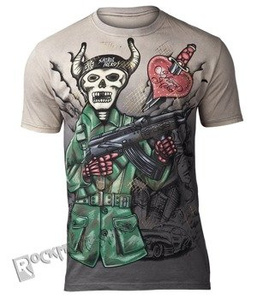 koszulka SHIROI NEKO - I AM READY (KHAKI VINTAGE)