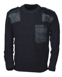 sweter WOJSKOWY BW ACRYL SCHWARZ