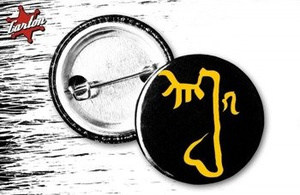 przypinka JAFIA NAMUEL - JF LOGO