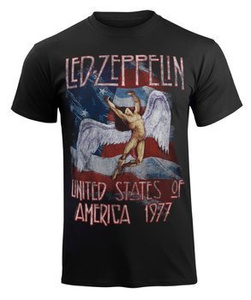 koszulka LED ZEPPELIN - STARS N STRIPES USA 77