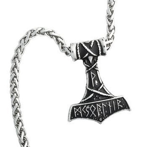 wisior + łańcuch MŁOT THORA