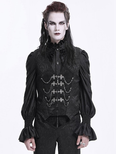 kamizelka DEVIL FASHION - BLACK GOTHIC VINTAGE