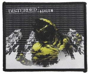 naszywka DISTURBED - ASYLUM