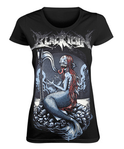 bluzka damska BLACK ICON - MERMAID (DICON119 BLACK)