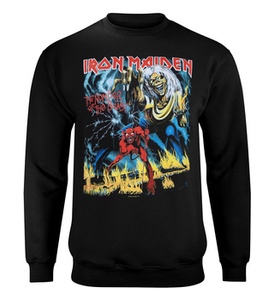 bluza IRON MAIDEN - NUMBER OF THE BEAST, bez kaptura