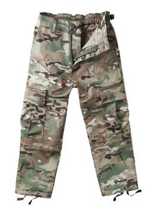 spodnie bojówki US BDU HOSE MULTITARN, dziecięce