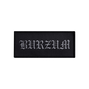 naszywka BURZUM - LOGO SILVER