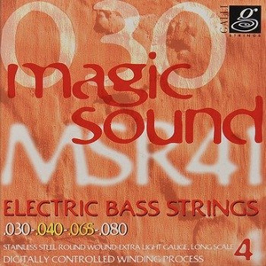 struny do gitary basowej GALLI STRINGS - MAGIC SOUND MSR41 HEXAGONAL /030-080/