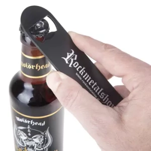 otwieracz do butelek ROCKMETALSHOP czarny