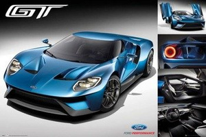 plakat FORD  - GT 2016