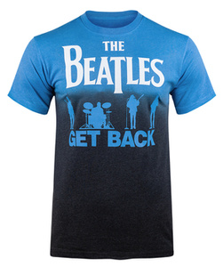 koszulka  THE BEATLES - GET BACK, barwiona
