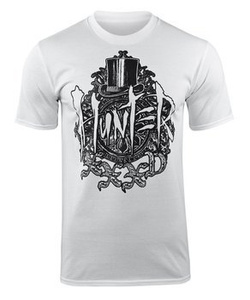 koszulka HUNTER - ORNAMENT biała