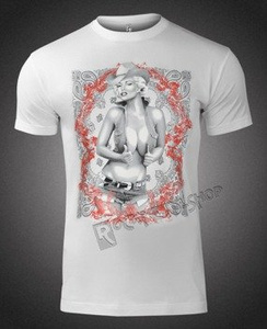 koszulka MARILYN MONROE - COWGIRL RED SWIRL