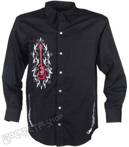 koszula męska RUNNING BEAR / GUITAR