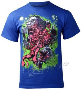 koszulka BLACK ICON - PIRANHA ATTACK (MICON057 ROYAL BLUE)