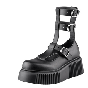 półbuty damskie ALTERCORE czarne (GRANDA VEGAN BLACK)