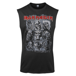 bezrękawnik IRON MAIDEN - 9 EDDIES szary