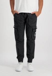 spodnie bojówki ALPHA INDUSTRIES - TACTICAL JOGGER BLACK