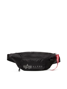 saszetka/nerka ALPHA INDUSTRIES - PACKABLE WAIST BAG BLACK